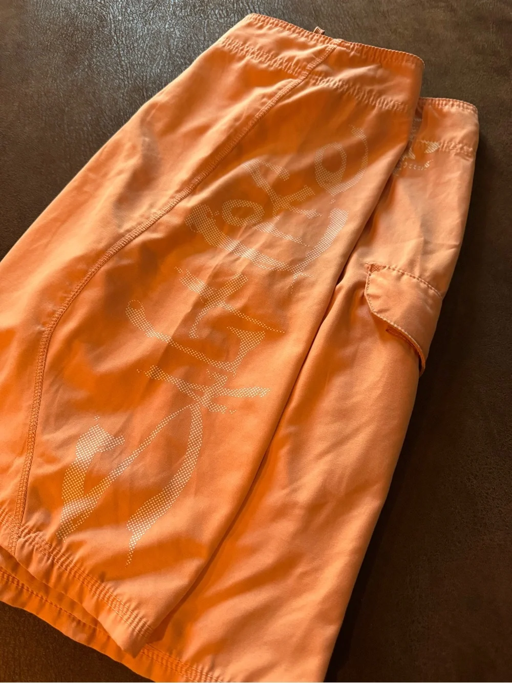 Salt Life Light Orange Unlined Board Shorts Sz 32